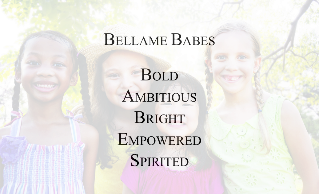 BELLAME Babes with text